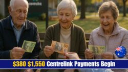 Centrelink Confirms $380 and $1,550 Dual Payments for Eligible Seniors — New Support Deposits Begin Rolling Out From 3 December