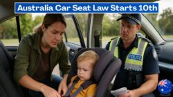 Australia’s New Child Car Seat Law Begins 10 December 2025 — Parents Warned of $550 Fine for One Simple Mistake