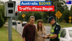Australia’s New Traffic Camera Crackdown Hits Hard From 10 December — $1,049 Fines for Drivers in High-Risk Zones