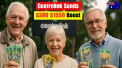 Huge Dual Centrelink Boost Lands on 10 December 2025 — Seniors to Receive $380 and $1,550 Direct Deposits